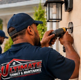 Illustrative photo of an Ultimate Turnkey technician at work